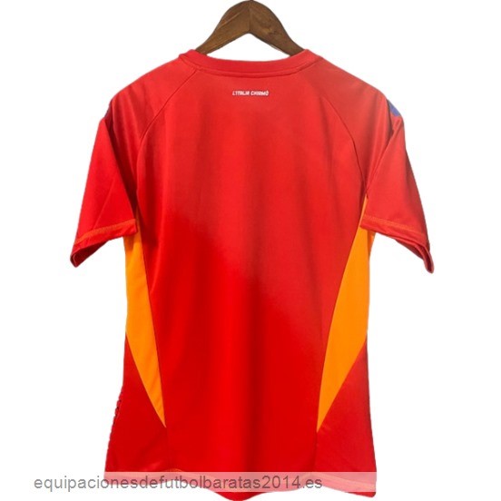 Nuevo Tailandia Portero Camiseta Italia 2024 Rojo Baratas